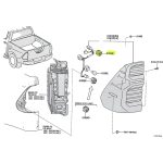 LAMPARA DE LED DE *POSICION Y STOP* HILUX 2021-2026 SPT - Imagen 5