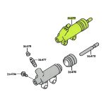 BOMBIN DE EMBRAGUE HILUX 1992-2004 2.8-3.0 3L-5L *SEIKEN JAPON* - Imagen 5