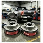 JUEGO DE DISCO DE FRENO TRASEROS SW4 2016-2026/ HILUX 2024-2026/ PRADO 2009-2015 TRW - Imagen 6