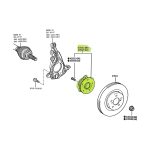 MAZA DELANTERA COROLLA 2020-2025 SEDAN SPT - Imagen 6
