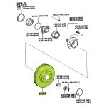 DISCO DE FRENO DELANTERO SW4 2016-2026 /HILUX ANCHA/ HILUX GR SPT - Imagen 7