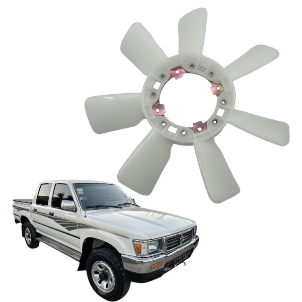 PALETA DE VENTILADOR HILUX 1992-2001 2.8 3L FPI - Imagen 1
