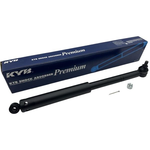 AMORTIGUADOR DIRECCION  HILUX 1997 AL 2001 3L 4X4 - 2001 AL 2004 TODAS 5L KYB JAPON - Imagen 2