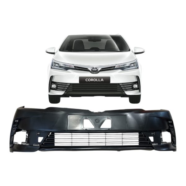 3_638811732329591404.jpg PARAGOLPE DELANTERO COROLLA 2017-2019 CON REJILLA - Imagen 1