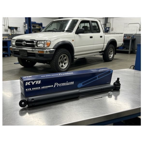 AMORTIGUADOR DIRECCION  HILUX 1997 AL 2001 3L 4X4 - 2001 AL 2004 TODAS 5L KYB JAPON - Imagen 5