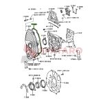 JUNTA DISTRIBUCION TAPA PLASTICA HILUX 1992-2004 3L-5L TAIWAN - Imagen 2
