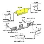 PISADERA MEDIO PARAGOLPE TRASERO HILUX 2016-2026 NACIONAL - Imagen 2