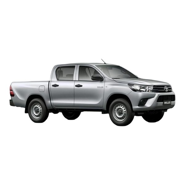 PARRILLA DE FRENTE HILUX 2016-2026 NEGRA *DX 2.4* SIN LOGO FPI - Imagen 3