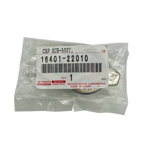 TAPA DE RADIADOR COROLLA 2002-2019 ORIGINAL - Imagen 3