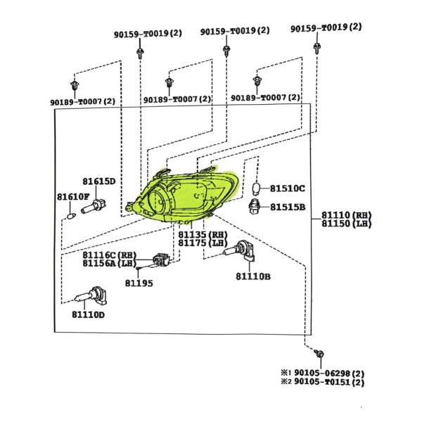 OPTICA SW4 2012-2015 IZQUIERDA XENON TAIWAN - Imagen 5