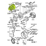 ALTERNADOR HILUX 1992-2001 2.8- 3L CON DEPRESOR *TOYAKO* - Imagen 7
