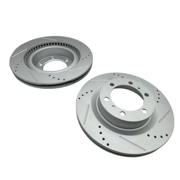 JUEGO DE DISCOS DE FRENO DELANTERO *VENTILADOS *SW4 2016-2026 /HILUX ANCHA/ HILUX GR - Imagen 2