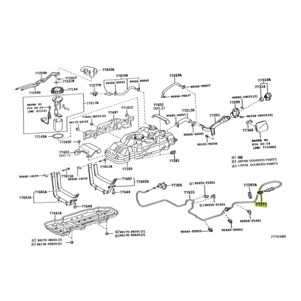 RETENEDOR CABLE APERTURA TANQUE HILUX-SW4 2005-2015 SPT - Imagen 3