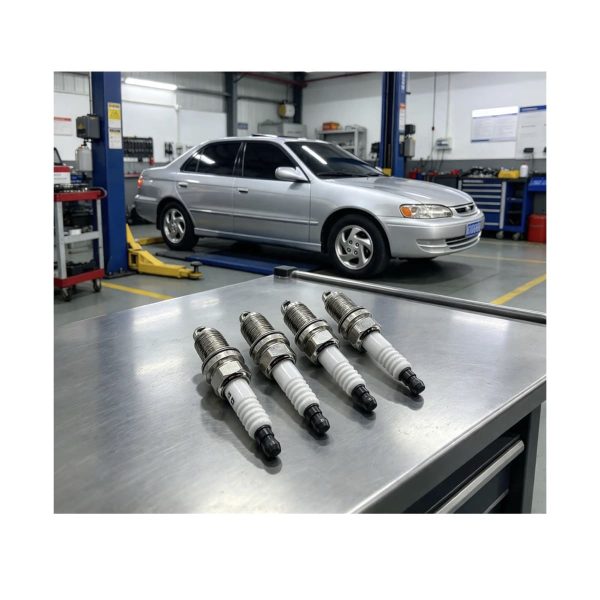 JUEGO X 4 BUJIAS COROLLA 1997-2002 7AF  K-20RU ORIGINAL - Imagen 4